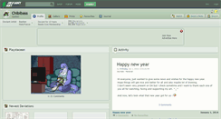 Desktop Screenshot of chibibass.deviantart.com