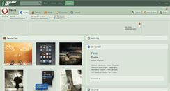 Desktop Screenshot of fowz.deviantart.com