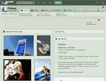 Tablet Screenshot of flintera.deviantart.com