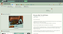 Desktop Screenshot of madamenanas.deviantart.com