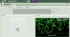 Desktop Screenshot of miss-deirdre.deviantart.com