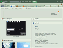 Tablet Screenshot of labtec.deviantart.com