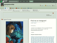 Tablet Screenshot of ebonysnowwhite.deviantart.com