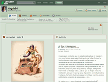 Tablet Screenshot of magda84.deviantart.com