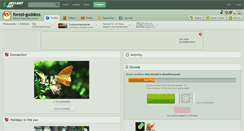 Desktop Screenshot of forest-goddess.deviantart.com