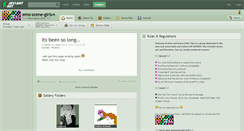 Desktop Screenshot of emo-scene-girls.deviantart.com