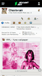 Mobile Screenshot of chaxra-san.deviantart.com