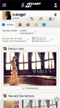 Mobile Screenshot of ivangel.deviantart.com