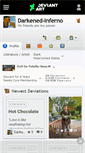 Mobile Screenshot of darkened-inferno.deviantart.com