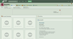 Desktop Screenshot of newmster.deviantart.com
