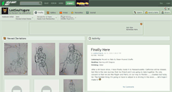 Desktop Screenshot of lostsoulyugure.deviantart.com