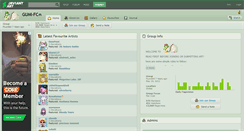 Desktop Screenshot of gumi-fc.deviantart.com