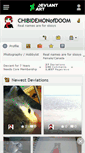 Mobile Screenshot of chibidemonofdoom.deviantart.com