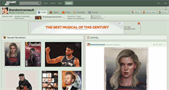 Desktop Screenshot of brandonarseneault.deviantart.com