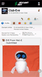 Mobile Screenshot of club-eve.deviantart.com