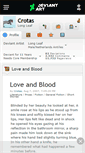 Mobile Screenshot of crotas.deviantart.com