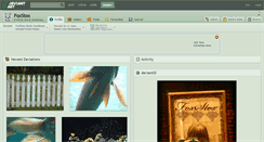 Desktop Screenshot of foxstox.deviantart.com