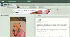 Desktop Screenshot of amaya1301.deviantart.com