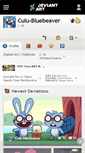 Mobile Screenshot of culu-bluebeaver.deviantart.com