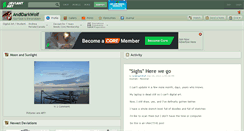 Desktop Screenshot of andidarkwolf.deviantart.com