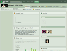 Tablet Screenshot of michaelj1958-2009.deviantart.com