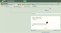 Desktop Screenshot of batbeater.deviantart.com