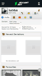 Mobile Screenshot of lucidus.deviantart.com