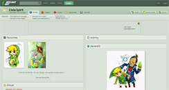Desktop Screenshot of ciela-spirit.deviantart.com
