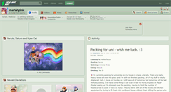 Desktop Screenshot of mariahpink.deviantart.com