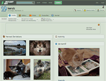 Tablet Screenshot of isarulz.deviantart.com
