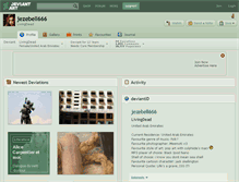 Tablet Screenshot of jezebell666.deviantart.com