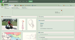 Desktop Screenshot of friture.deviantart.com