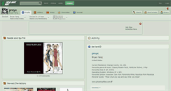 Desktop Screenshot of preyx.deviantart.com