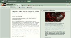 Desktop Screenshot of gagaloo-love.deviantart.com