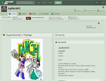 Tablet Screenshot of jupiterah2.deviantart.com