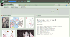Desktop Screenshot of darkness-maiden.deviantart.com