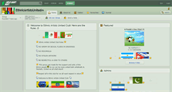Desktop Screenshot of ethnicartistsunited.deviantart.com