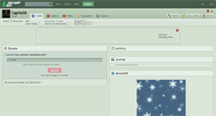 Desktop Screenshot of caprie08.deviantart.com
