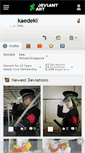 Mobile Screenshot of kaedeki.deviantart.com