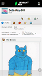 Mobile Screenshot of beta-ray-bill.deviantart.com
