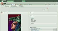 Desktop Screenshot of kagira.deviantart.com