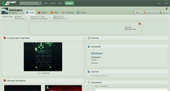Desktop Screenshot of bl4ckzero.deviantart.com