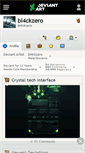Mobile Screenshot of bl4ckzero.deviantart.com