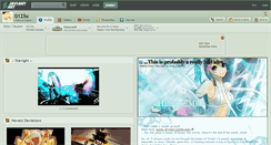 Desktop Screenshot of g123u.deviantart.com