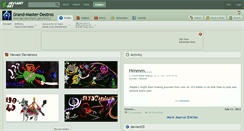 Desktop Screenshot of grand-master-destros.deviantart.com
