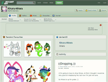 Tablet Screenshot of kiruru-mirara.deviantart.com