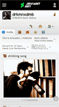 Mobile Screenshot of drkmnxdmb.deviantart.com