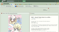 Desktop Screenshot of junka-speed.deviantart.com