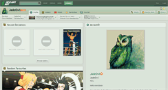 Desktop Screenshot of jadeowl.deviantart.com