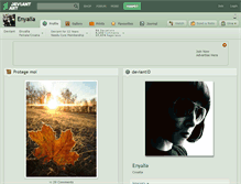 Tablet Screenshot of enyalia.deviantart.com